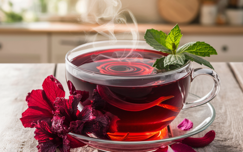 Chá de Hibisco: Seu Aliado na Perda de Peso Saudável